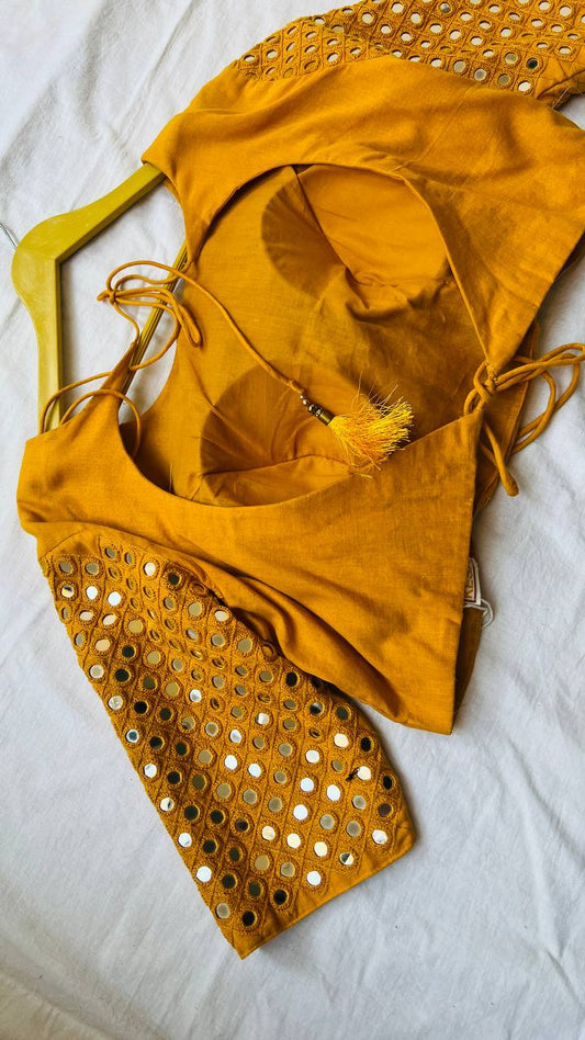 Mustard Yellow blouse