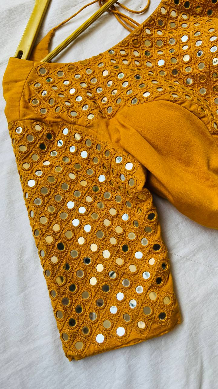 Mustard Yellow blouse