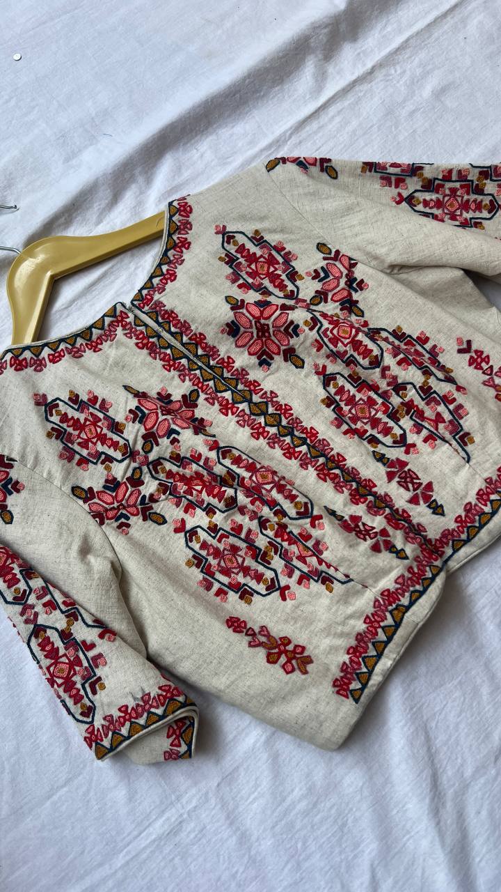 Chiku khadi blouse