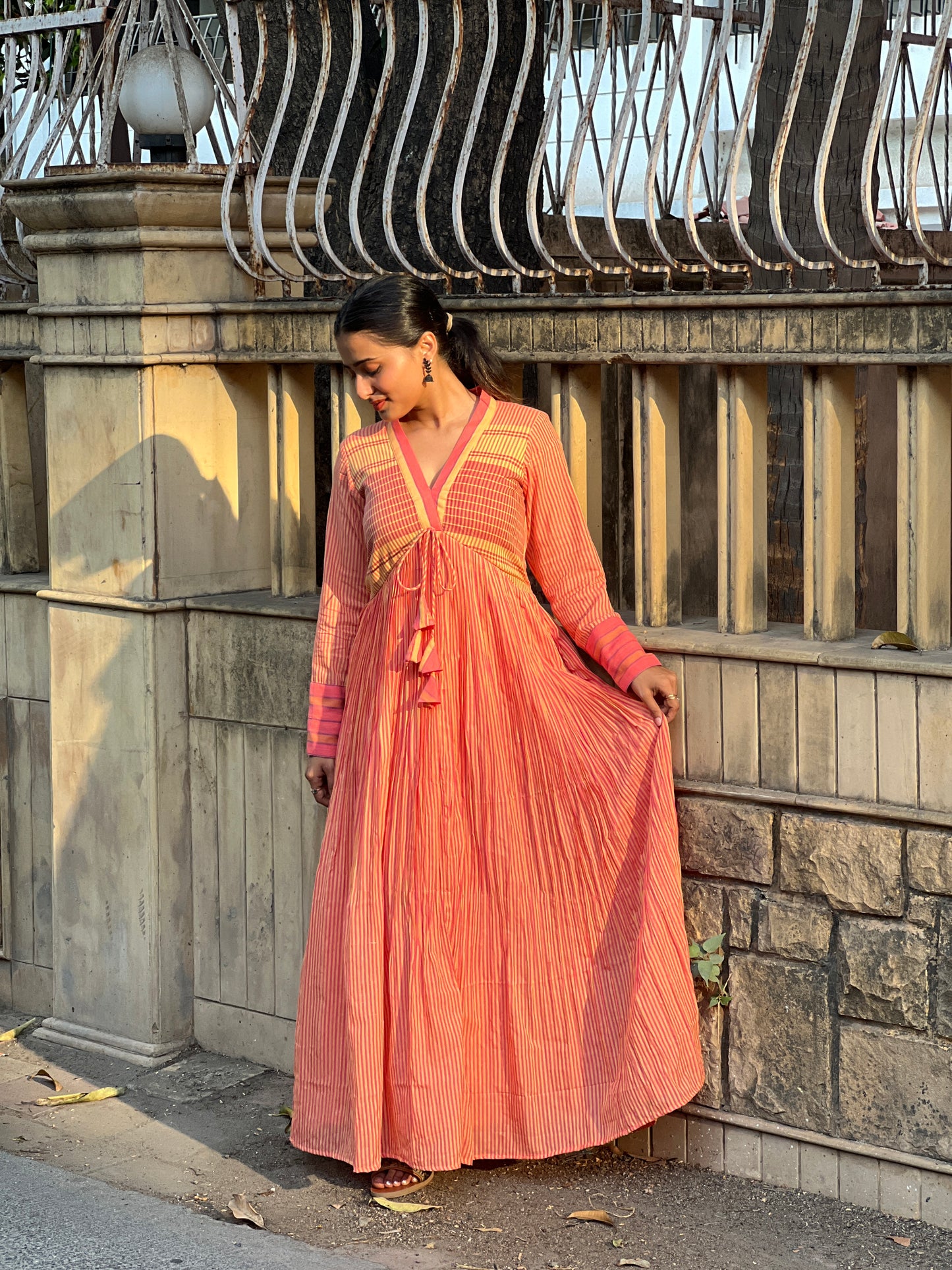 Peach Summer Drees