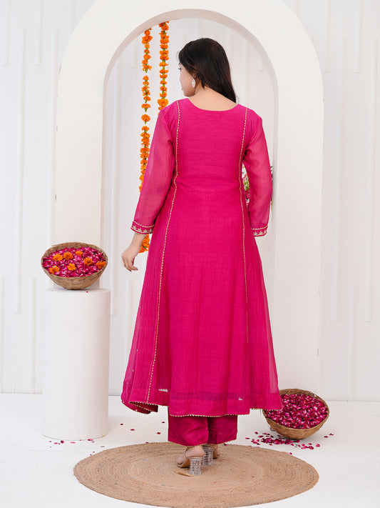 Rani Kurti-Set With Duppata