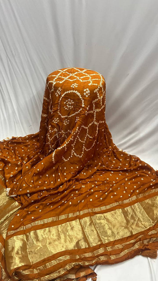 Mustard Yellow Duppata