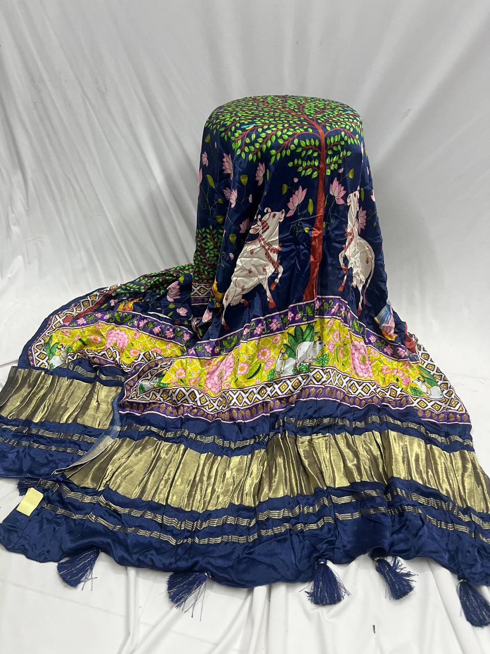 BLUE DIGITAL PRINT DUPATTA
