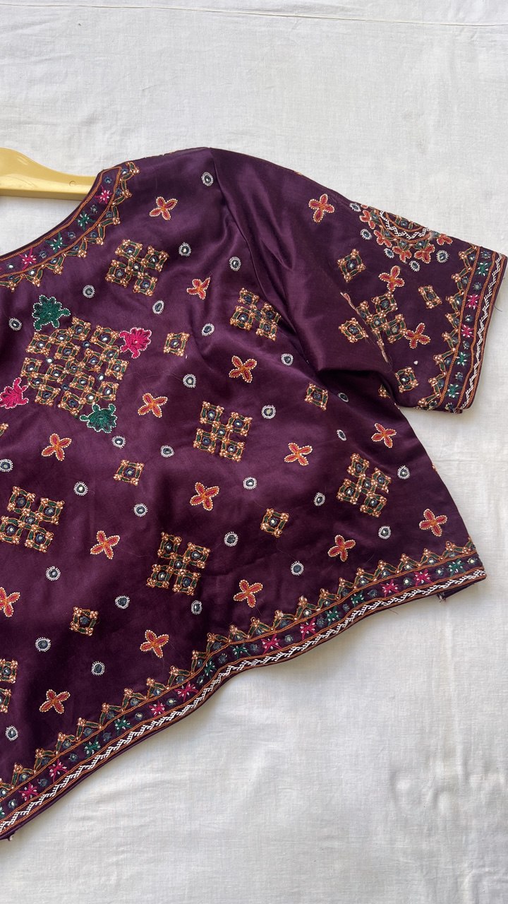 mulberry kutchi blouse