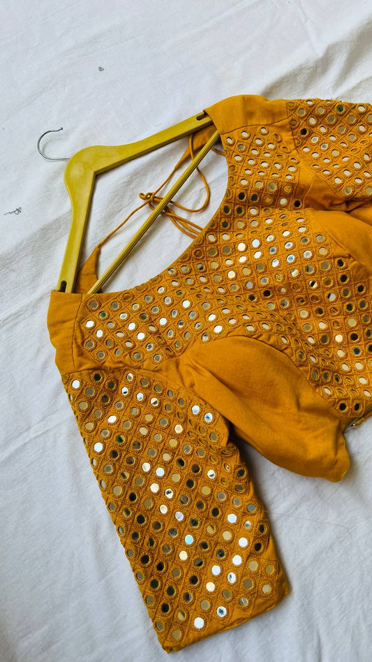 Mustard Yellow blouse