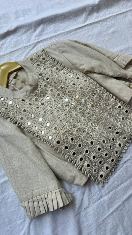Navratri khadi blouse