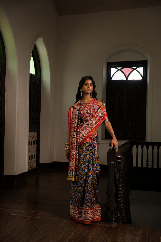 Patola Saree With Blouse