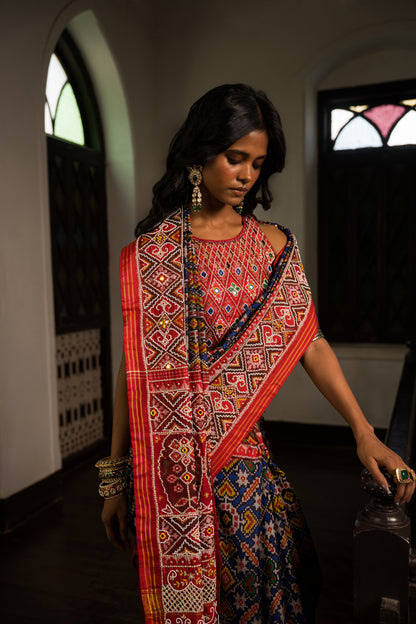 Patola Saree With Blouse