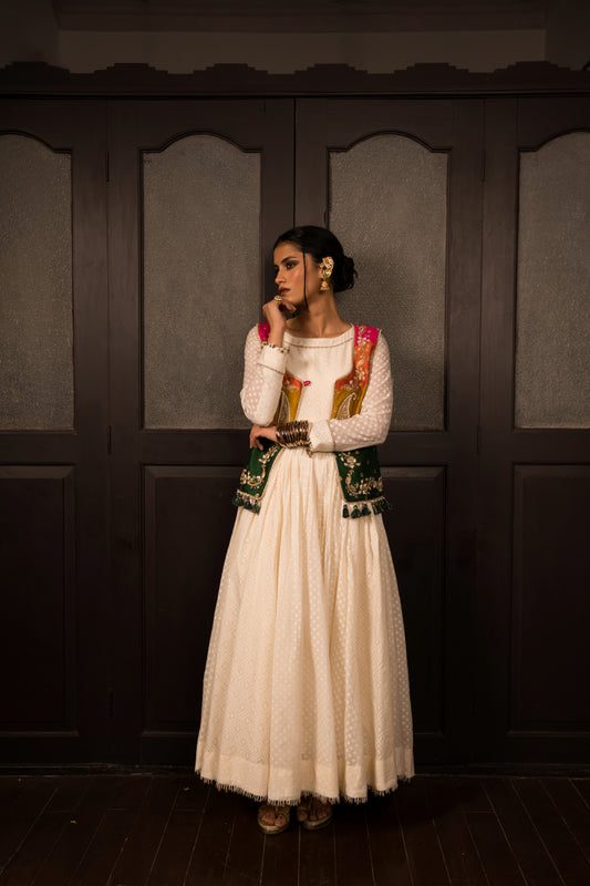 Anarkali Dress With Koti