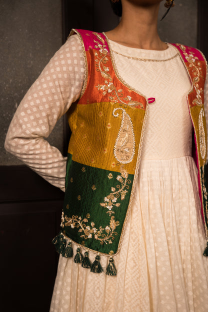 Anarkali Dress With Koti