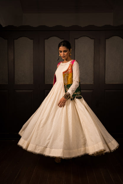 Anarkali Dress With Koti