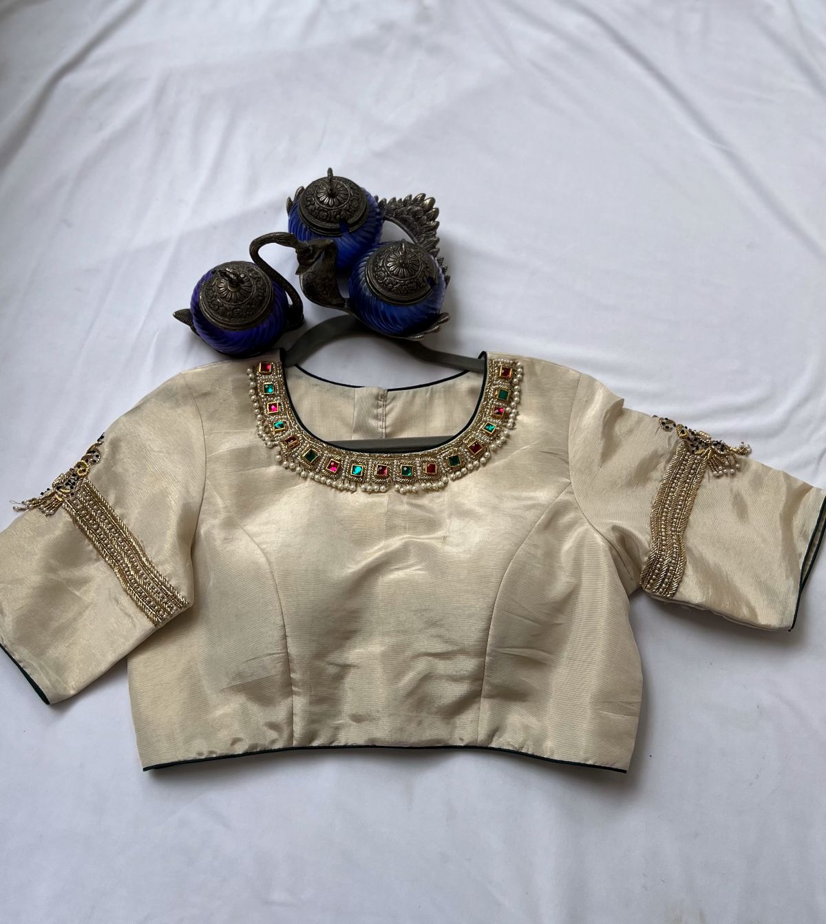Ivory Tissue  blouse