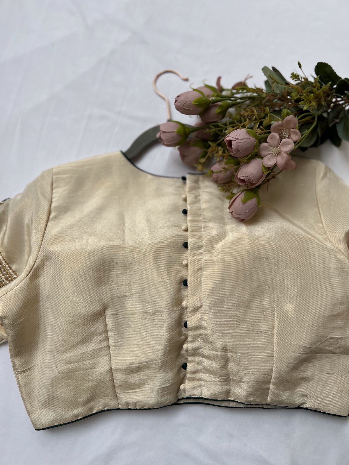 Ivory Tissue  blouse