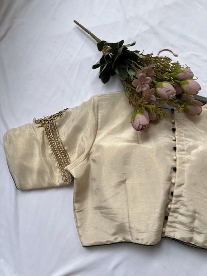 Ivory Tissue  blouse