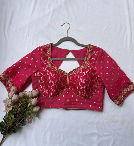 Baby pink blouse