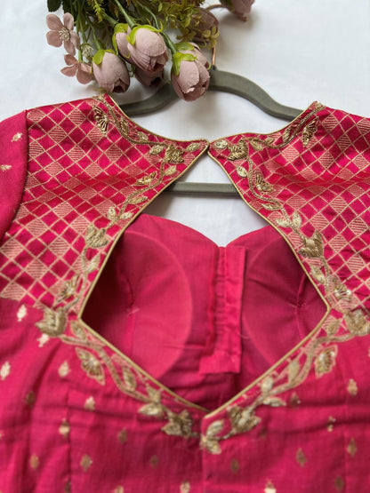 Baby pink blouse