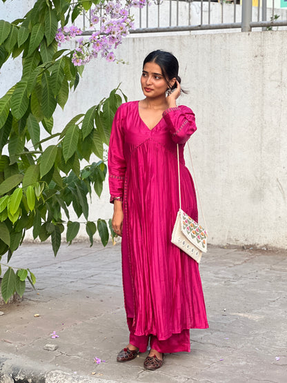 Rani Plan  Kurti-Set
