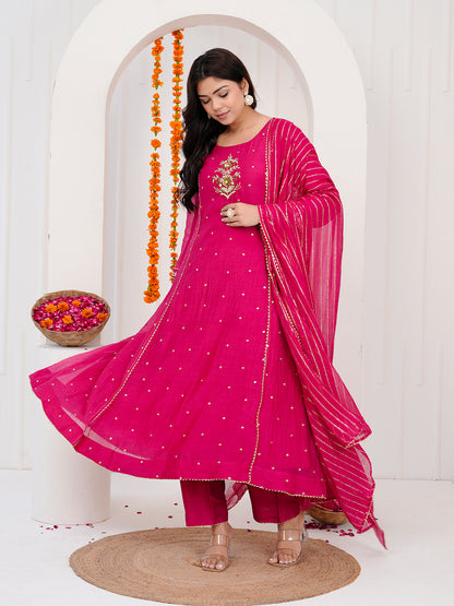 Rani Kurti-Set With Duppata