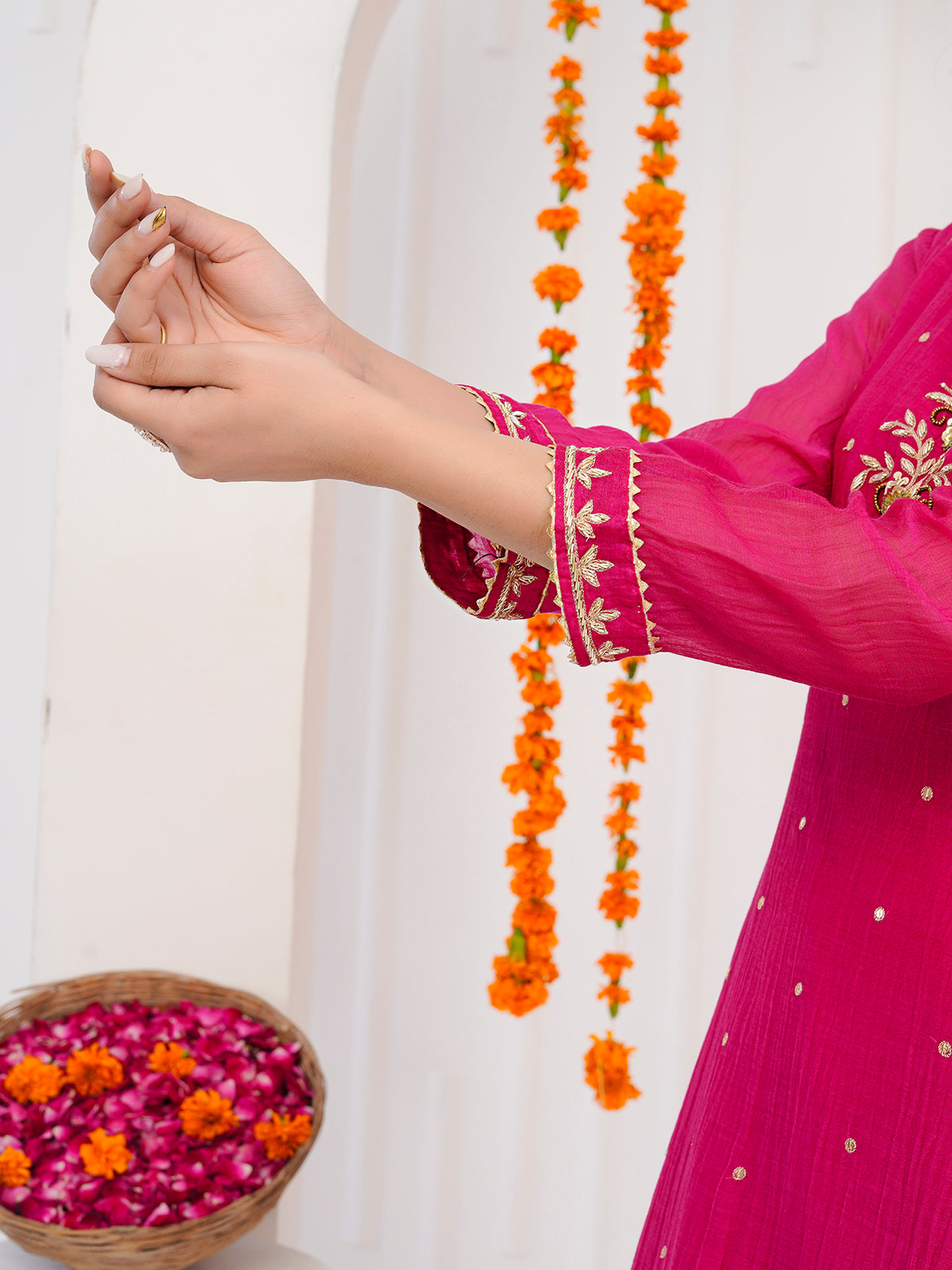 Rani Kurti-Set With Duppata