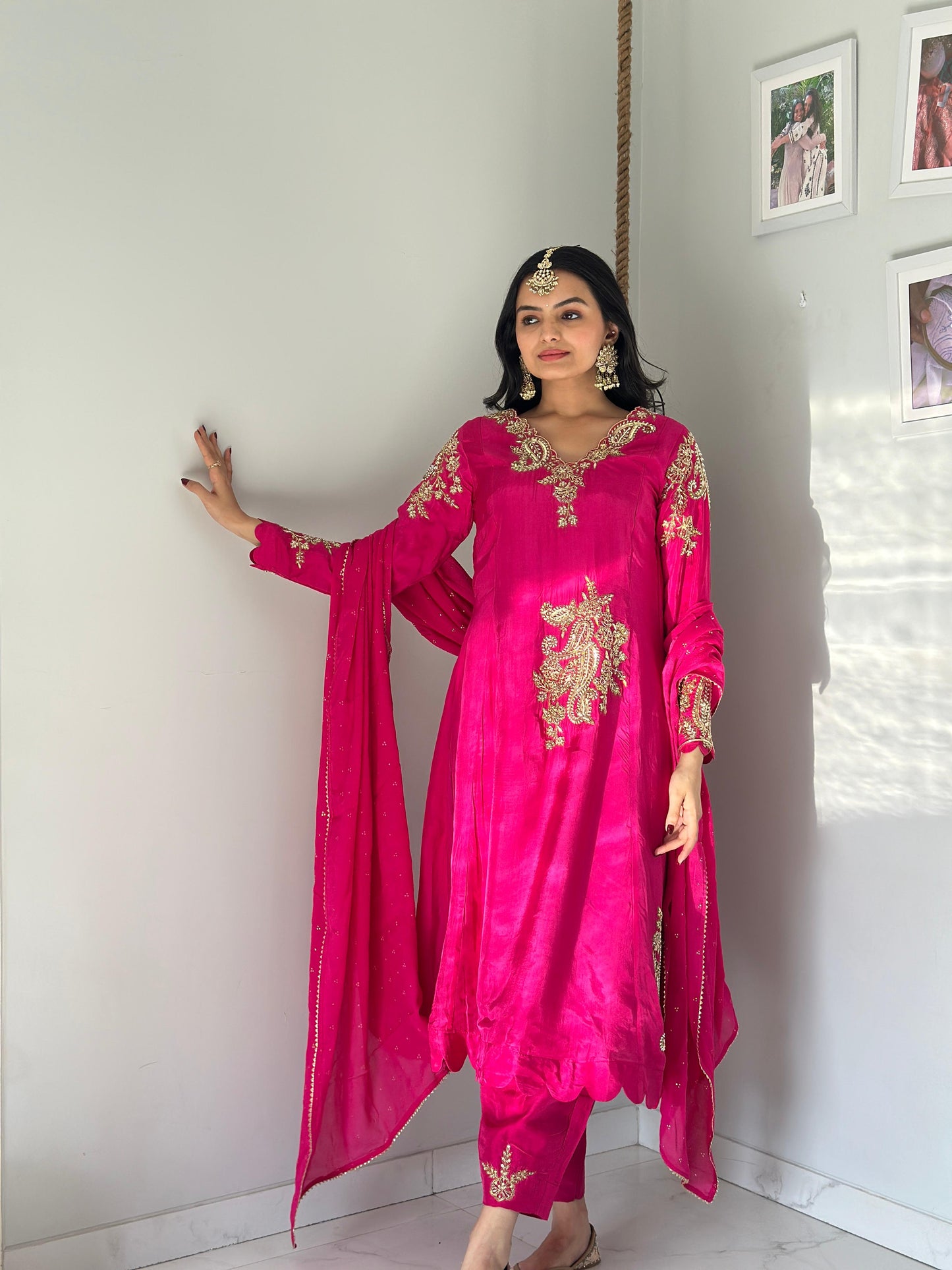 Saaj Rani  Anarkali kurta set